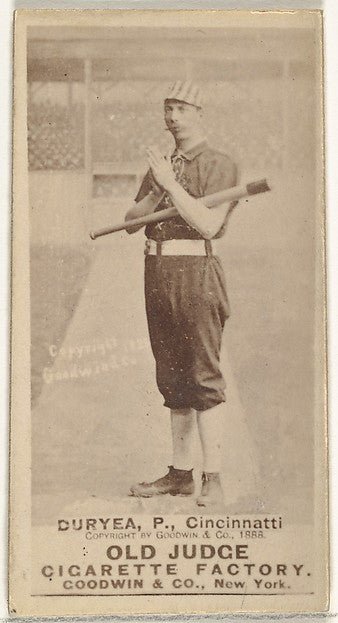 James Newton "Jesse" Duryea Pitcher Cincinnati from the Old-16x12"(A3) Poster