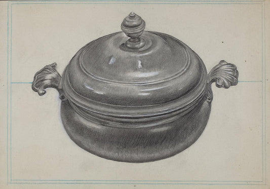 James O'Mara:Pewter Soup Tureen,16x12"(A3) Poster