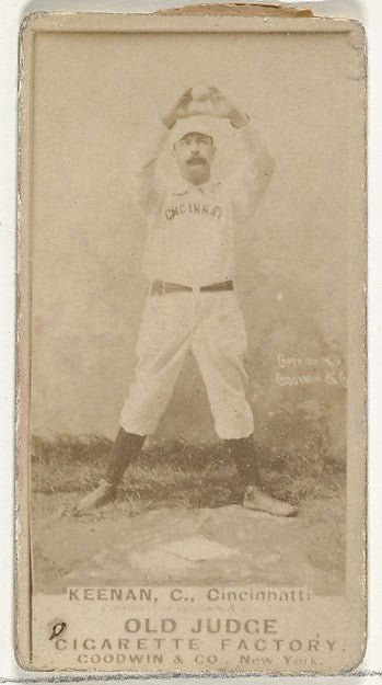 James William "Jim" Keenan Catcher Cincinnati from the Old-16x12"(A3) Poster