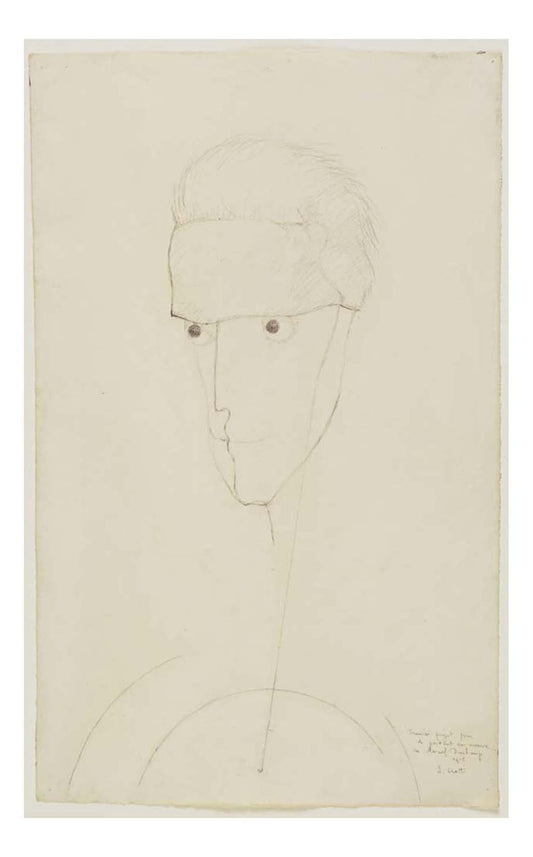 Jean Crotti - Marcel Duchamp, 16x12" (A3) Poster Print