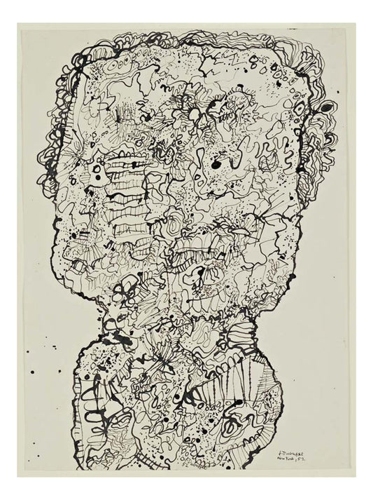 Jean Dubuffet - Evolving Portraits, 16x12" (A3) Poster Print