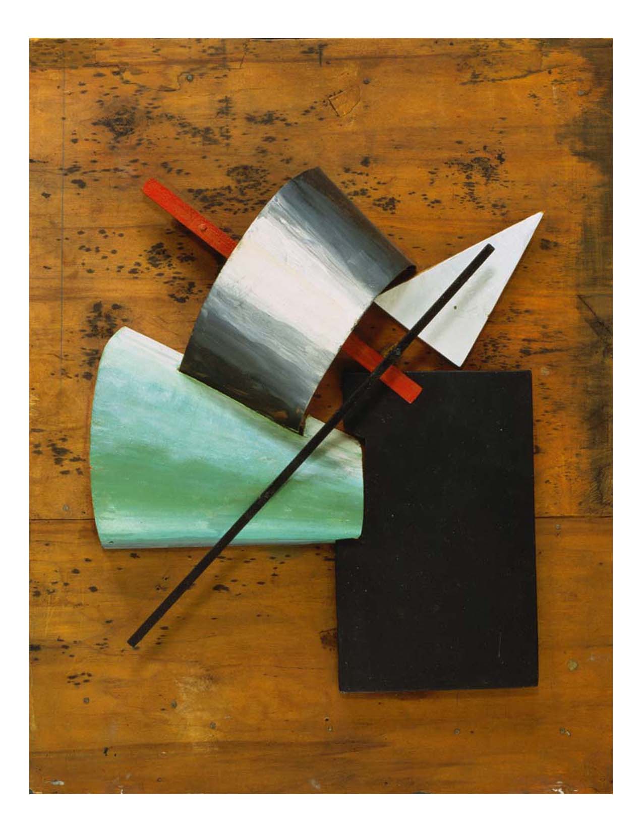 Jean Pougny - Suprematist Relief-Sculpture, 16x12" (A3) Poster Print