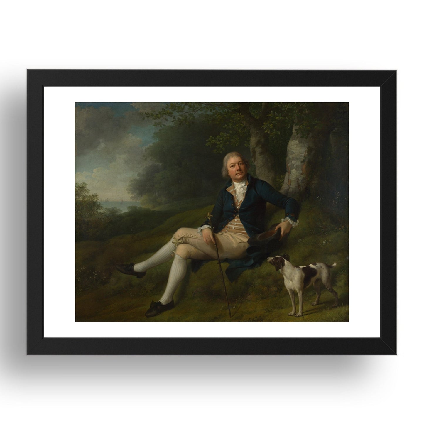 Jens Juel: Joseph Greenway, Poster in 17x13"(A3) Frame