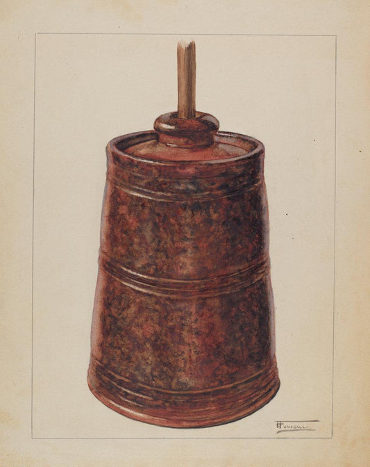 Jerome Hoxie:Churn,16x12"(A3) Poster