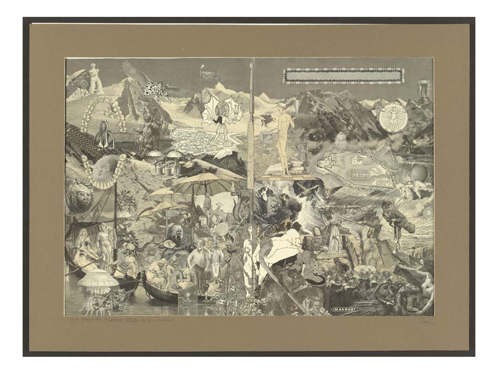 Jess - Cover for a Lesbian Estate, 16x12" (A3) Poster Print