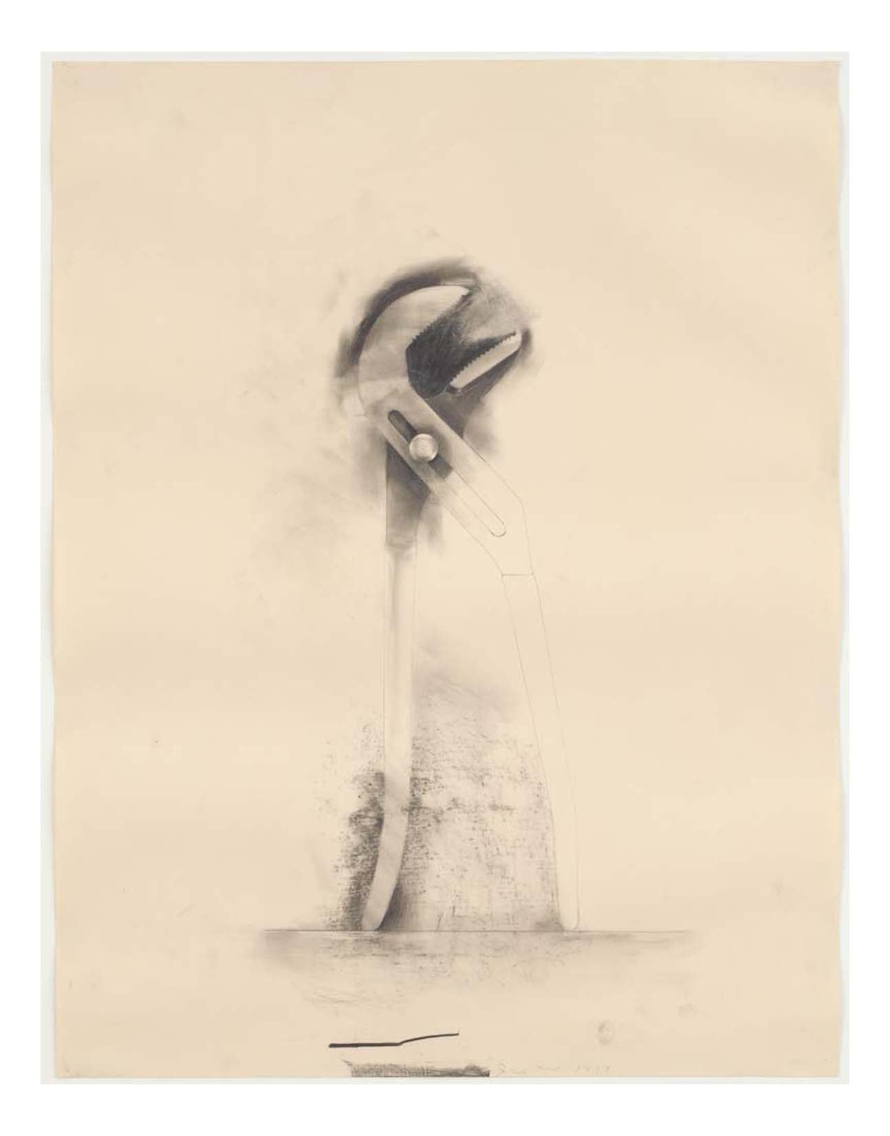 Jim Dine - Untitled from Untitled Tool Series (4), 16x12" (A3) Poster Print