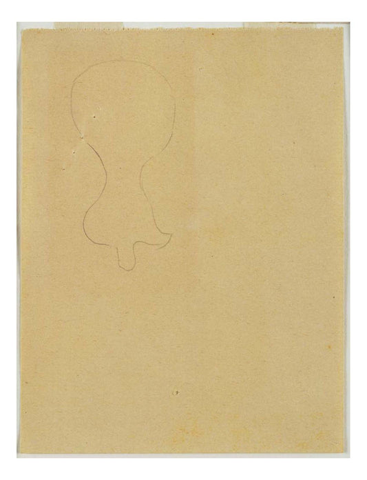 Joan Miro - Study for Dutch Interior, I (2), 16x12" (A3) Poster Print