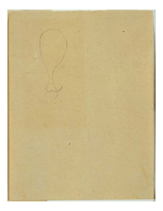 Joan Miro - Study for Dutch Interior, I (3), 16x12" (A3) Poster Print