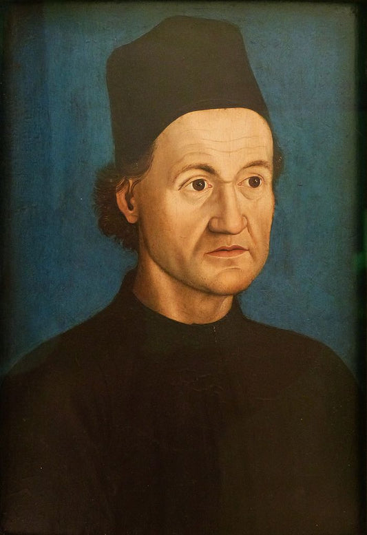 Johann Geiler von Kaysersberg, vintage artwork by Hans Burgkmair, A3 (16x12") Poster Print