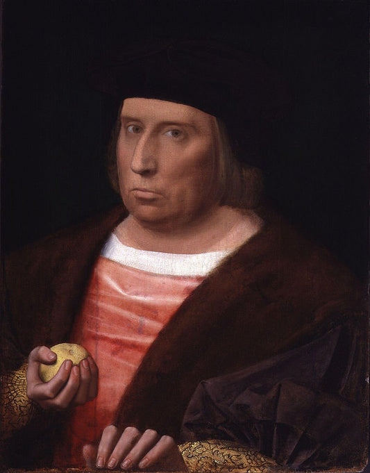 John Bourchier, 2nd Baron Berners, vintage artwork by Ambrosius Benson, A3 (16x12") Poster Print