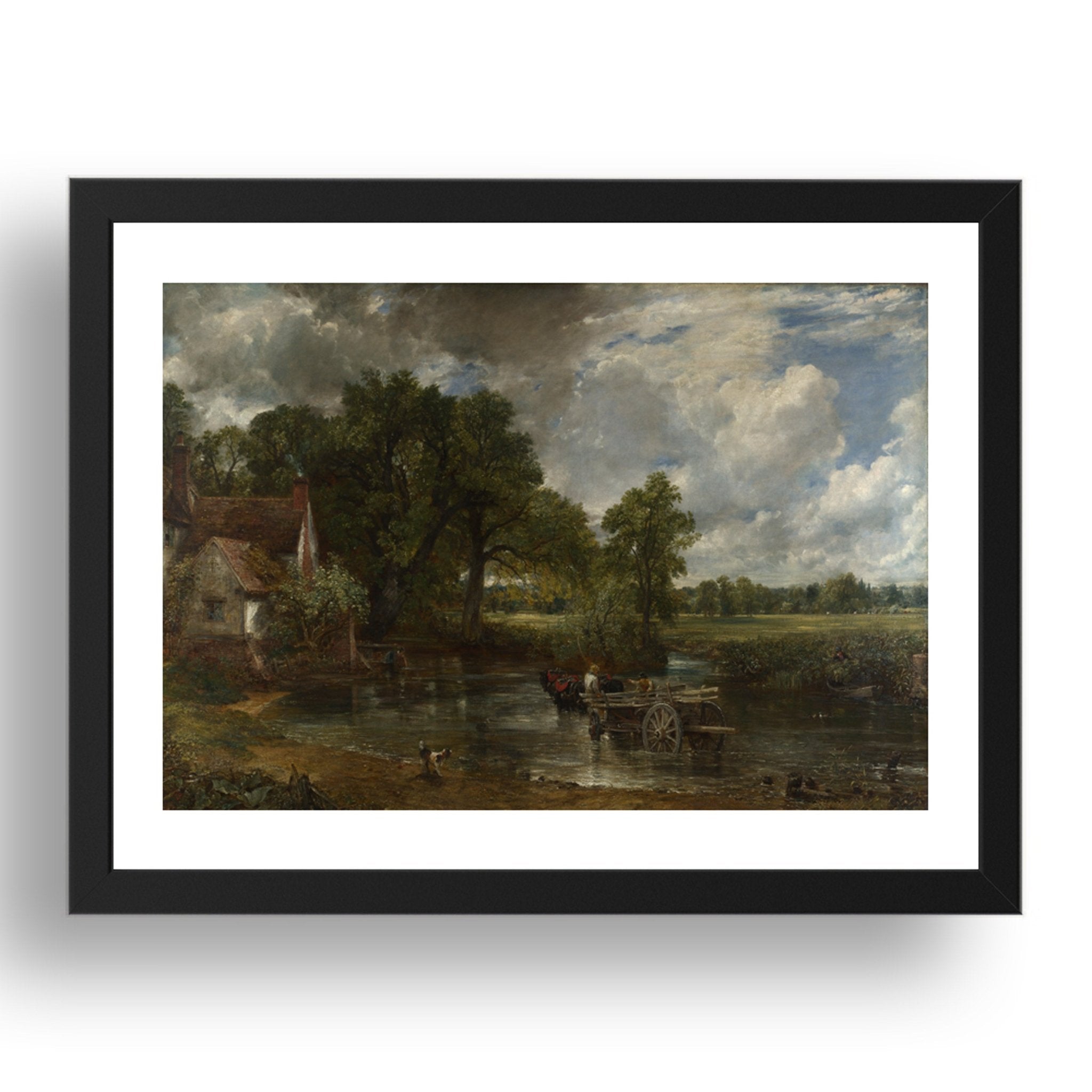 John Constable: The Hay Wain, Poster in 17x13"(A3) Frame