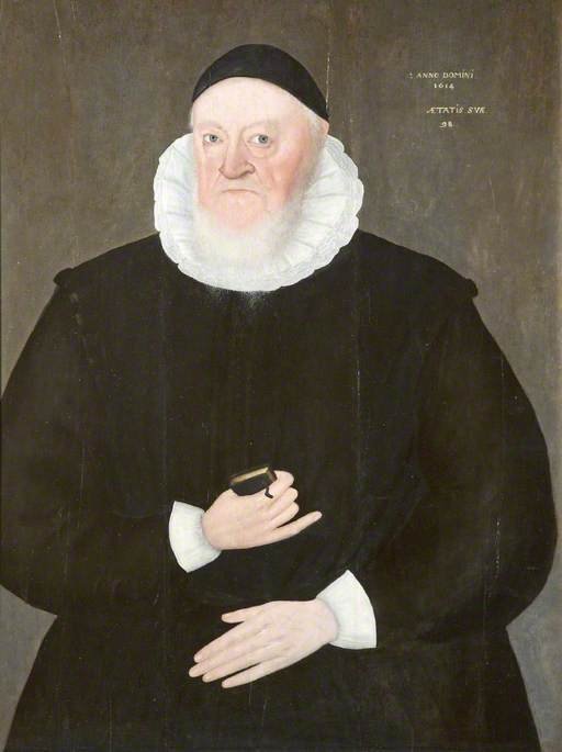 John Coxwell, vintage artwork by Cornelis Janssen van Ceulen the Elder, 12x8" (A4) Poster