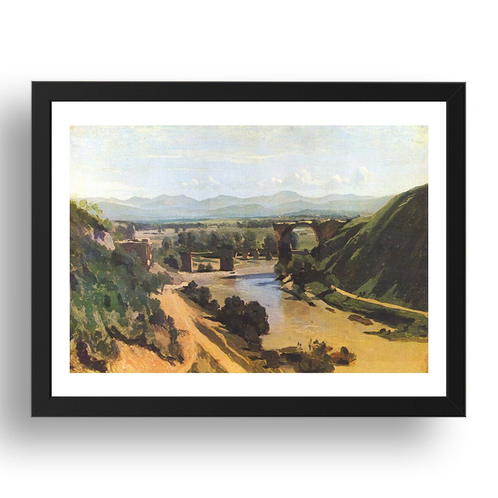 John Everett Millais - Ophelia [1852], vintage art, A3 (16x12") Poster Print