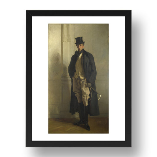 John Singer Sargent: Lord Ribblesdale, Poster in 17x13"(A3) Frame