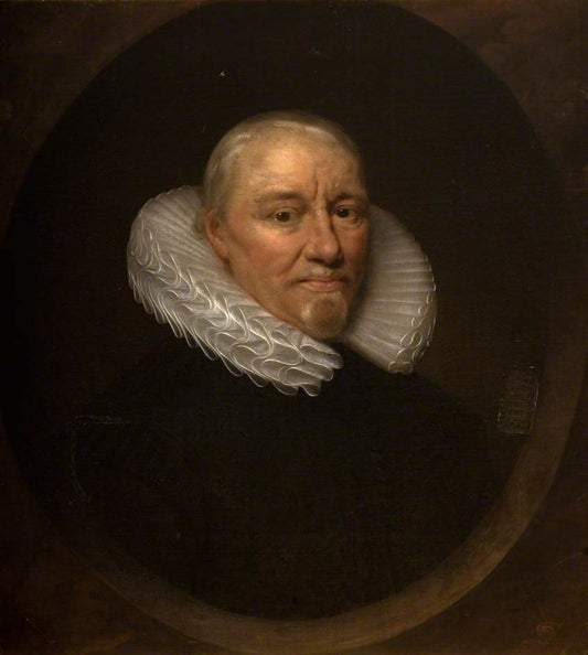 John Talbot of Grafton, vintage artwork by Cornelis Janssen van Ceulen the Elder, 12x8" (A4) Poster