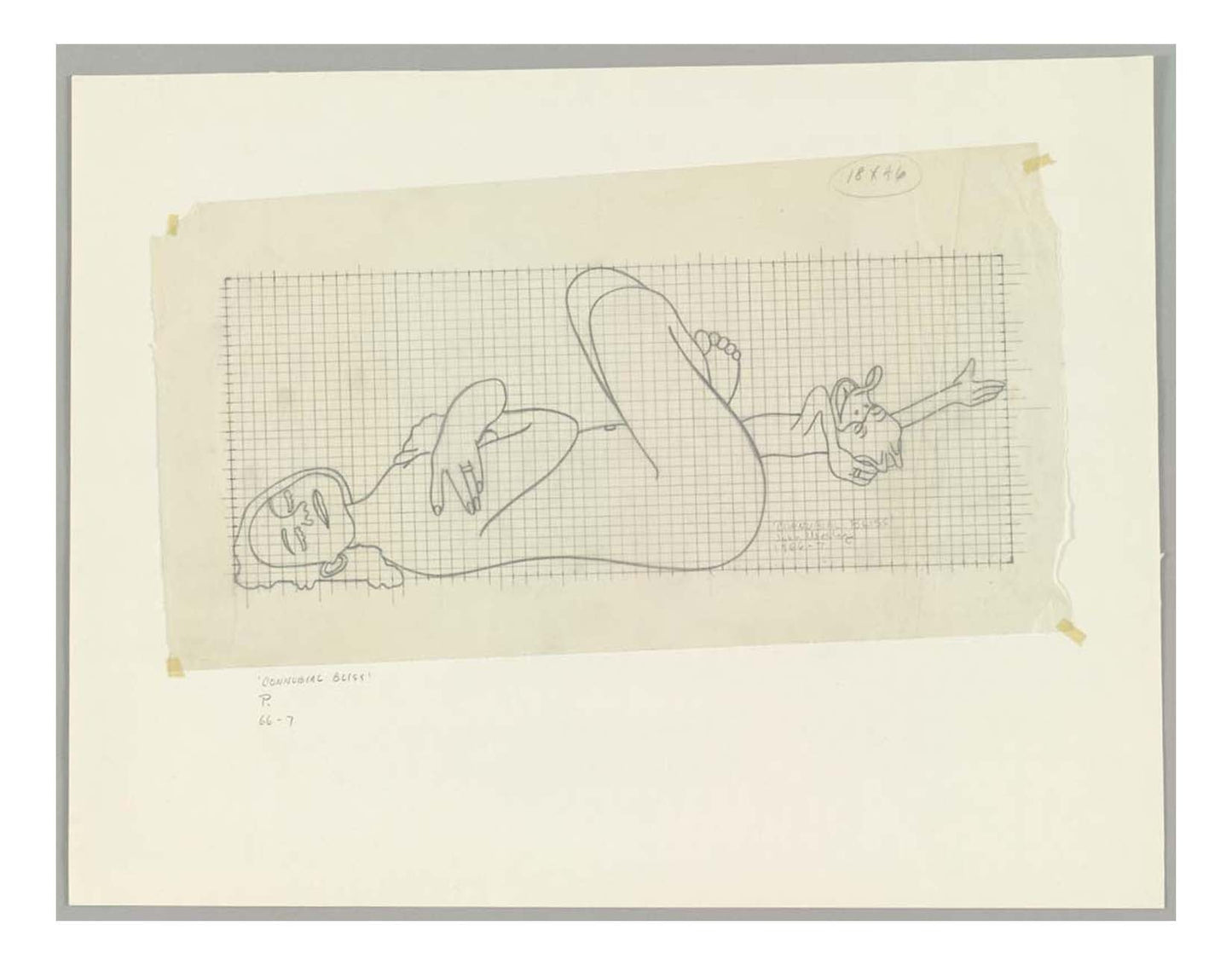 John Wesley - Connubial Bliss, 16x12" (A3) Poster Print