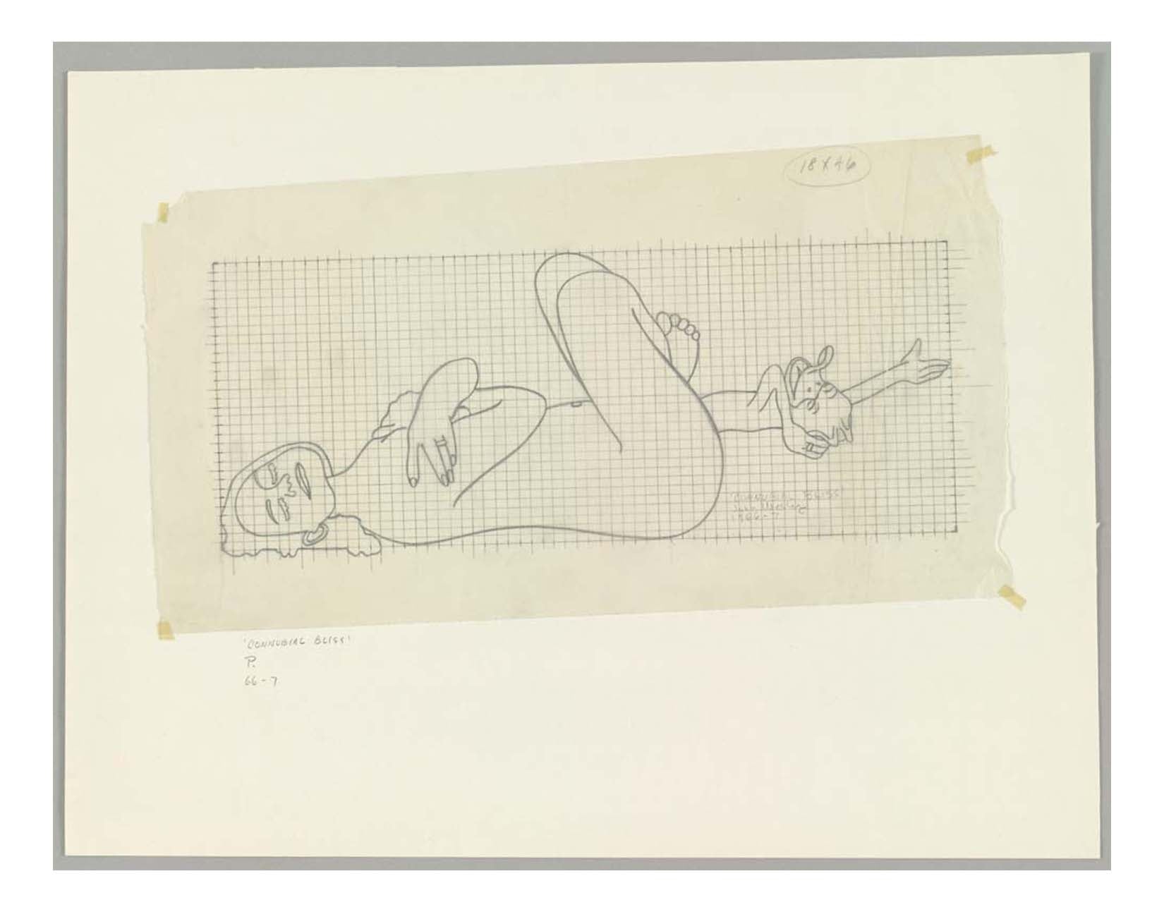 John Wesley - Connubial Bliss, 16x12" (A3) Poster Print