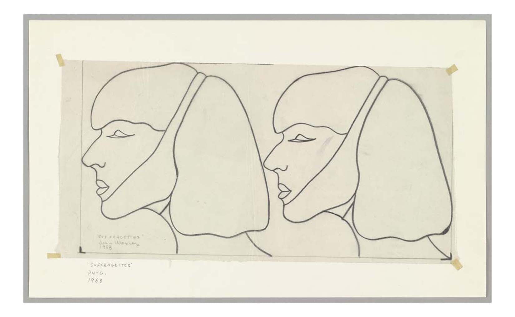 John Wesley - Suffragattes, 16x12" (A3) Poster Print