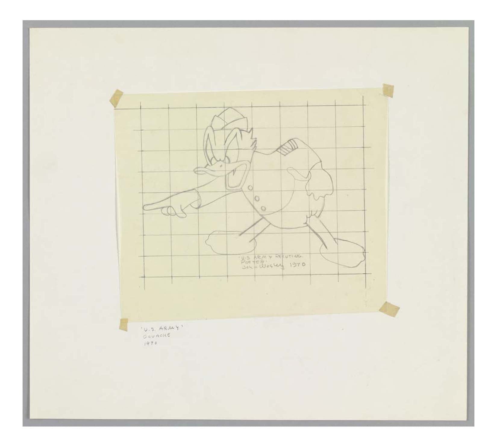 John Wesley - U.S. Army Recruiting Poster, 16x12" (A3) Poster Print