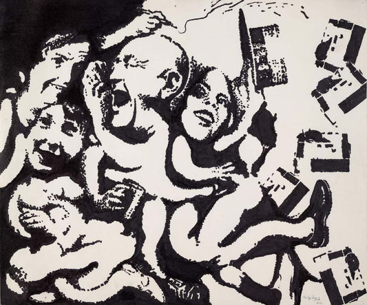 Jorge de la Vega - Documentary, vintage art, A3 (16x12")  Poster Print 