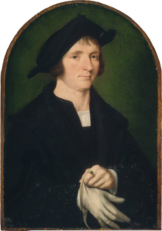 Joris Vezeleer, vintage artwork by Joos van Cleve, A3 (16x12") Poster Print