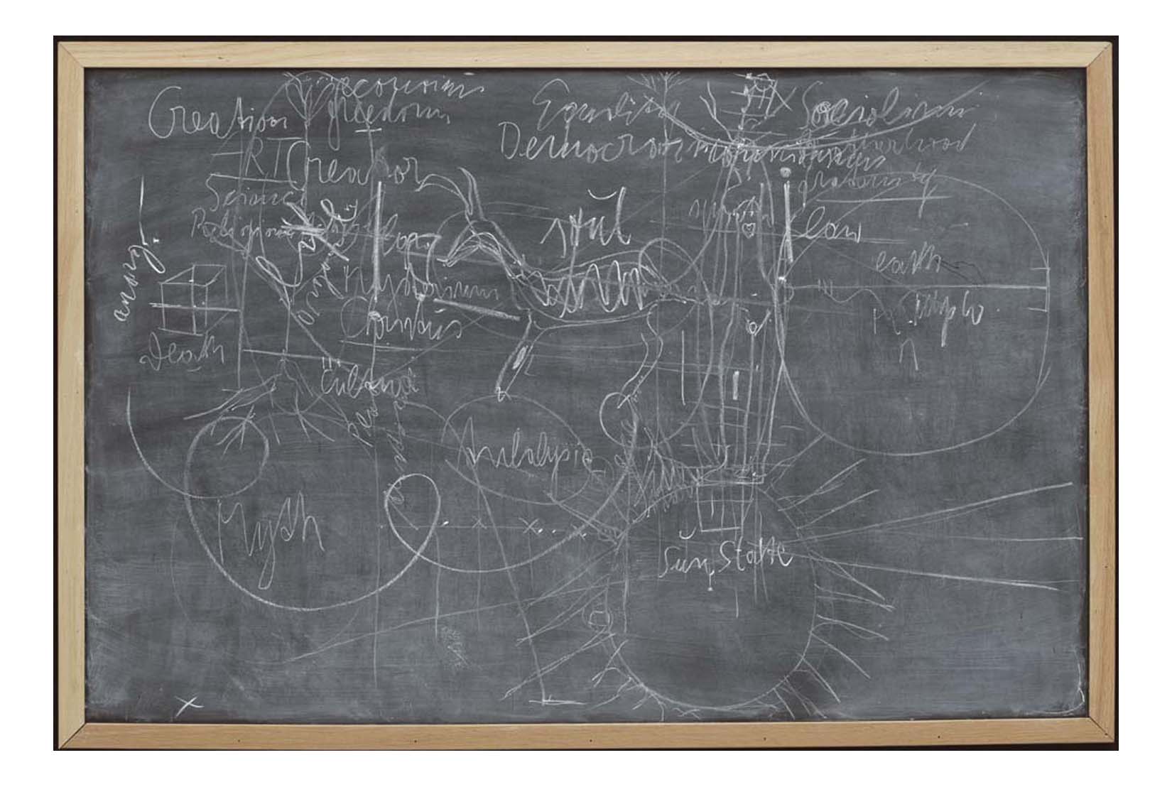 Joseph Beuys - Untitled (2), 16x12" (A3) Poster Print