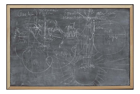 Joseph Beuys - Untitled (2), 16x12" (A3) Poster Print