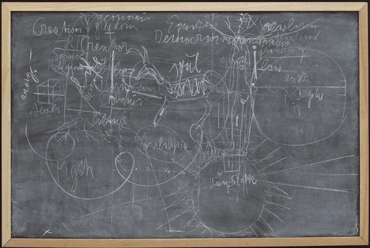 Joseph Beuys - Untitled (2), vintage art, modern poster print