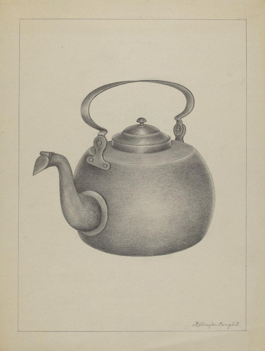 Joseph Glover:Kettle,16x12"(A3) Poster
