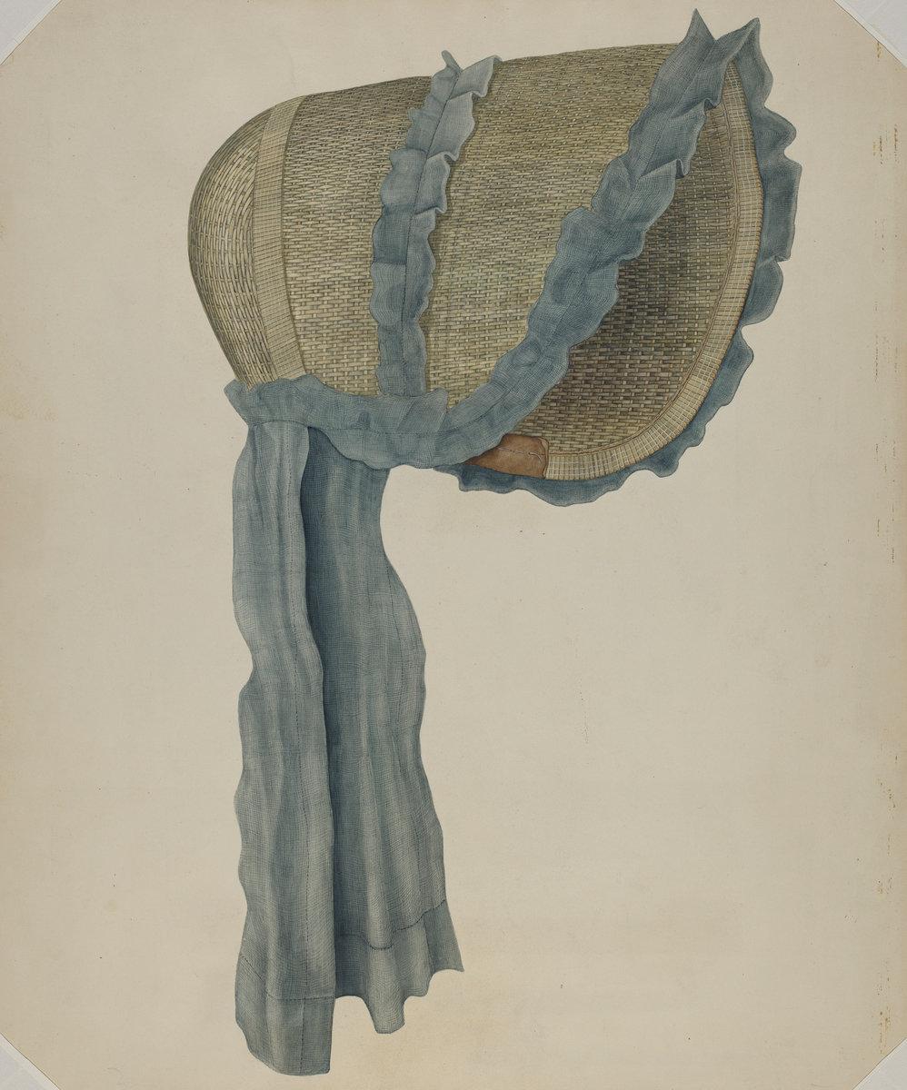 Joseph Goldberg:Shaker Bonnet,16x12"(A3) Poster