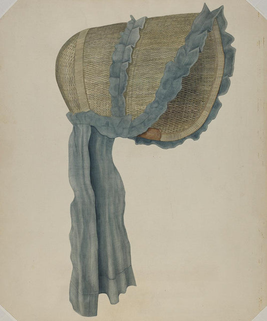 Joseph Goldberg:Shaker Bonnet,16x12"(A3) Poster