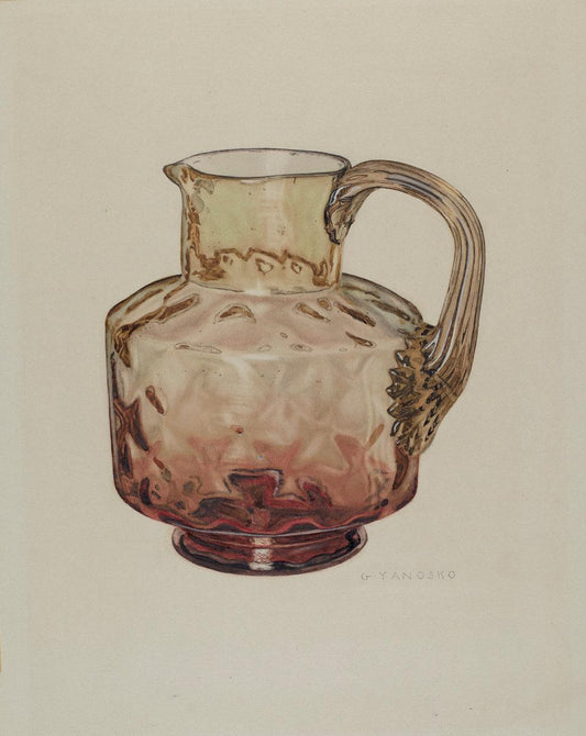 Joseph Mitry:Pitcher (Amberina),16x12"(A3) Poster