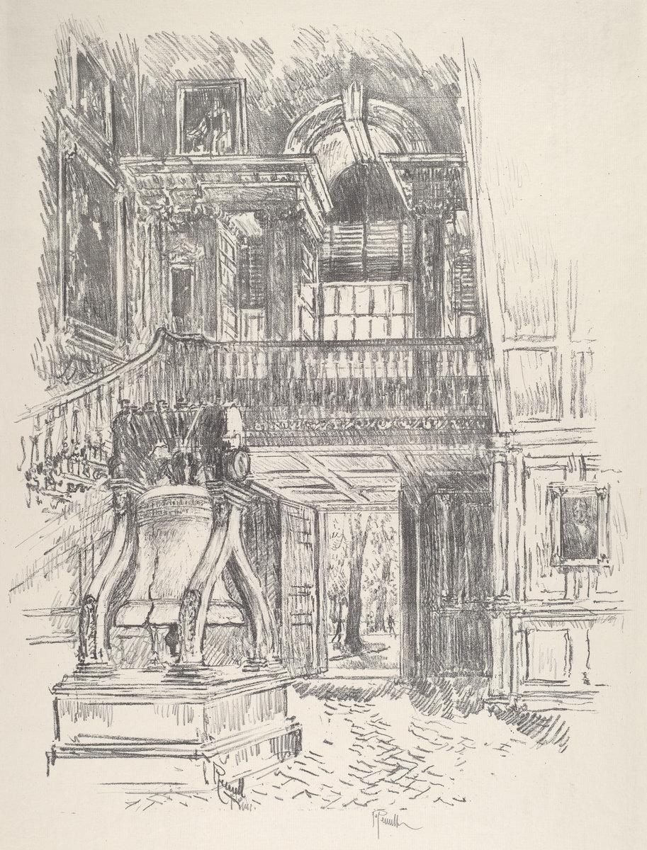 Joseph Pennell:Liberty Bell,16x12"(A3) Poster