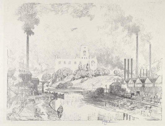 Joseph Pennell:Peace and War,16x12"(A3) Poster