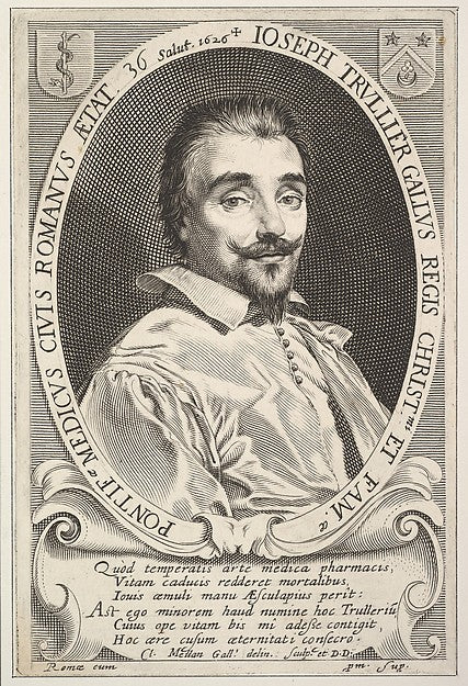 Joseph Trullier 1626-Claude Mellan , vintage art, A3 (16x12") Poster Print
