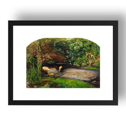 Joseph Wright - Cave At Evening [1774], vintage art, A3 (16x12") Poster Print