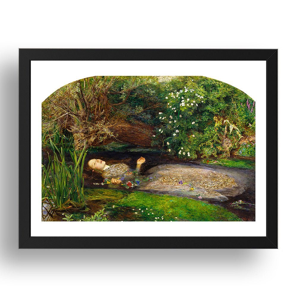 Joseph Wright - ItalY, Mountains, River [c. 1790], vintage art, A3 (16x12") Poster Print