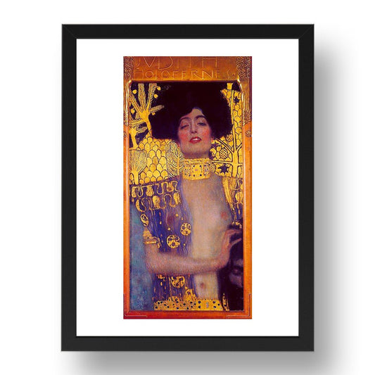 Judith 1901 by Gustav Klimt, 17x13" Frame