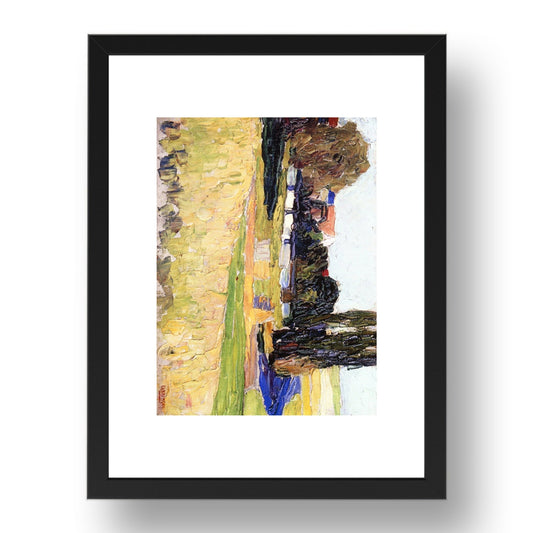 Kallmunz Sunset 1903A3+ by Wassily Kandinsky, 17x13" Frame