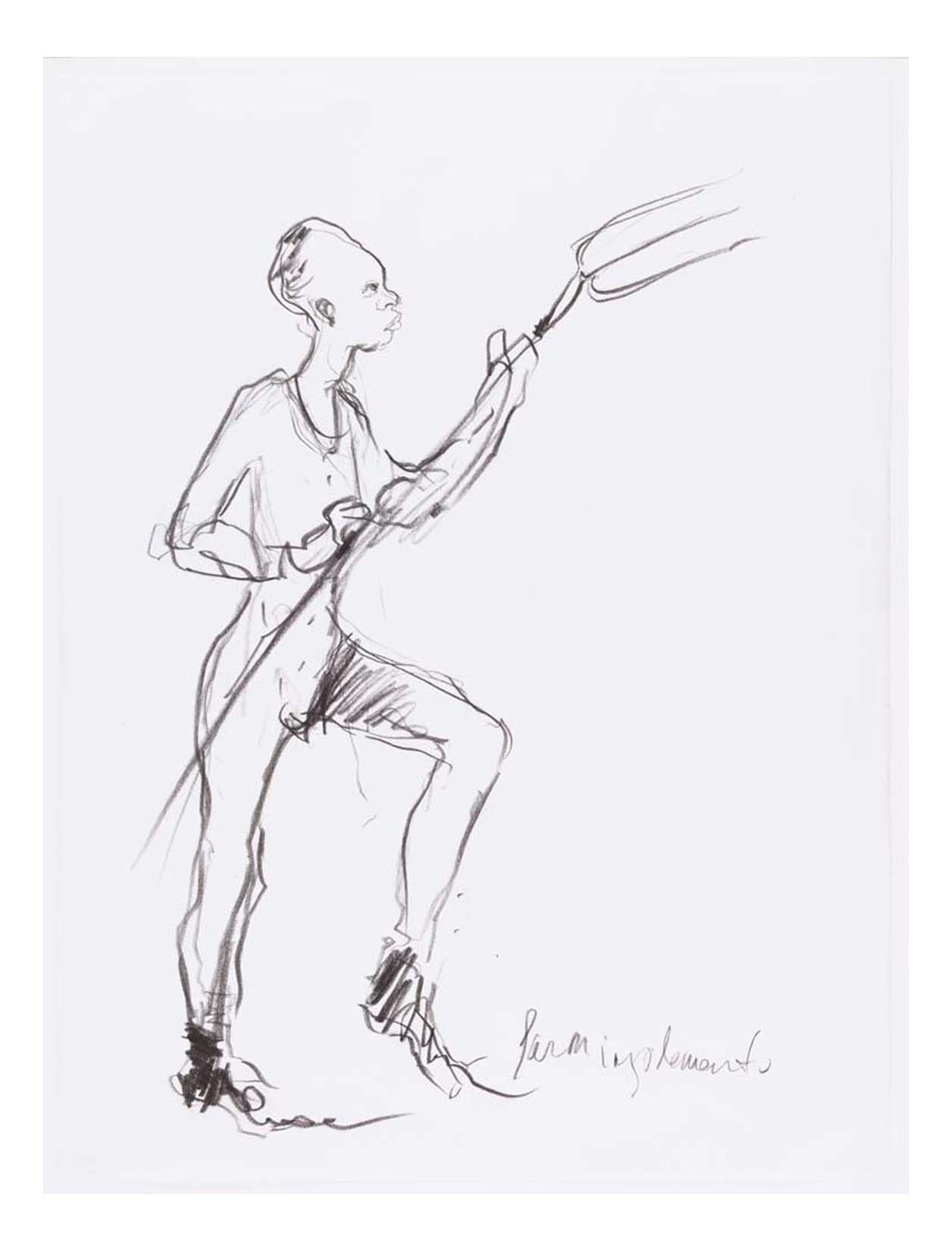 Kara Walker - Untitled (10), 16x12" (A3) Poster Print