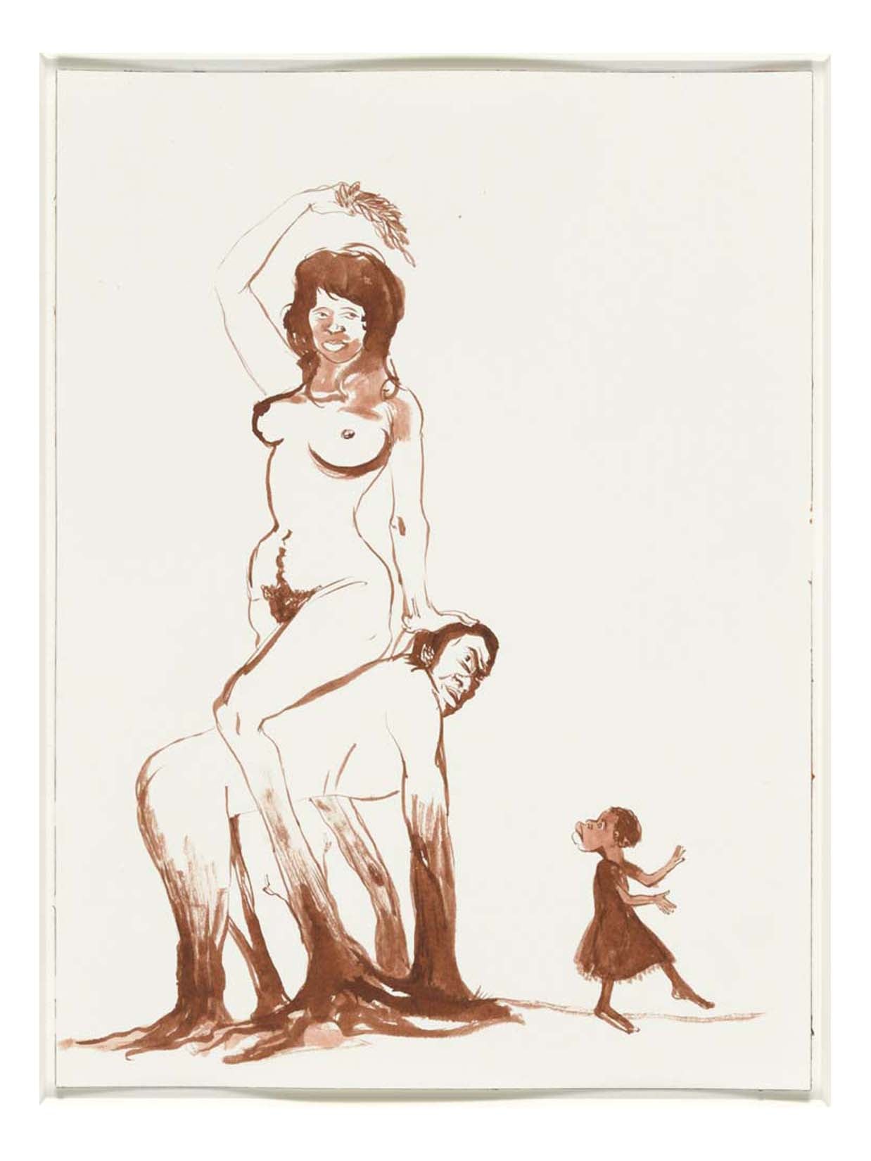 Kara Walker - Untitled, 16x12" (A3) Poster Print
