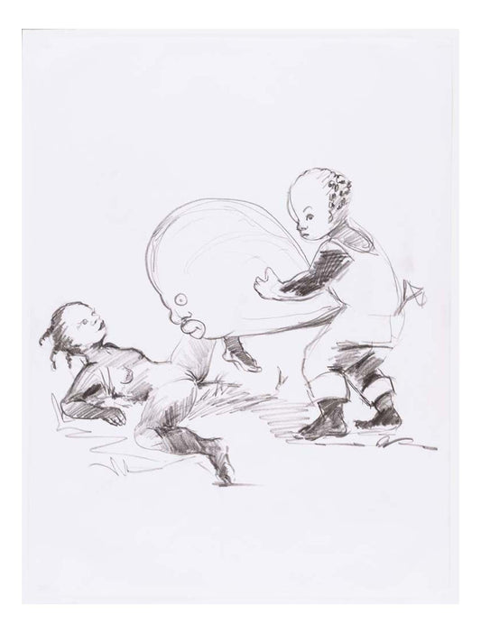 Kara Walker - Untitled (3), 16x12" (A3) Poster Print