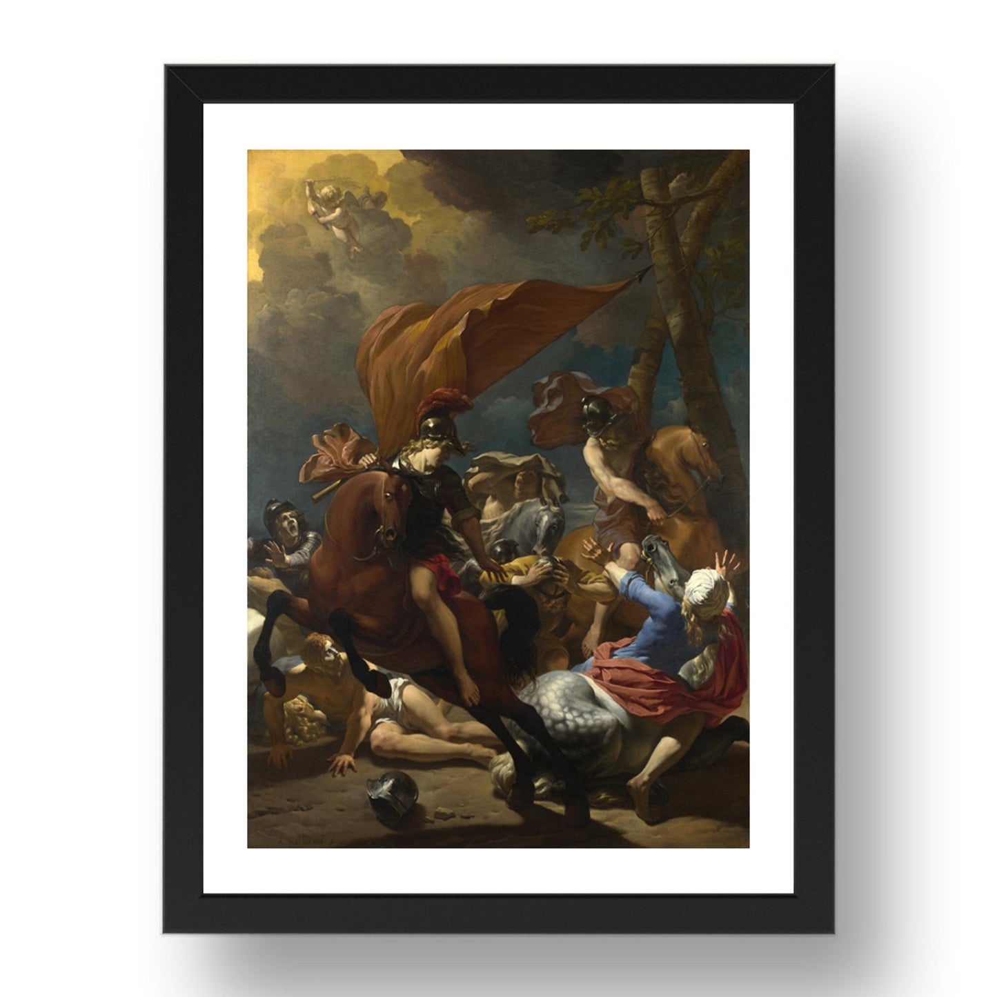 Karel Dujardin: The Conversion of Saint Paul, Poster in 17x13"(A3) Frame