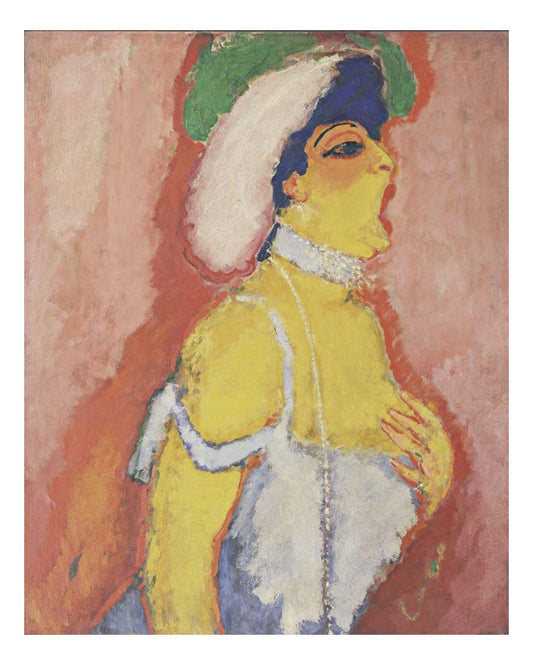 Kees van Dongen - Modjesko, Soprano Singer, 16x12" (A3) Poster Print