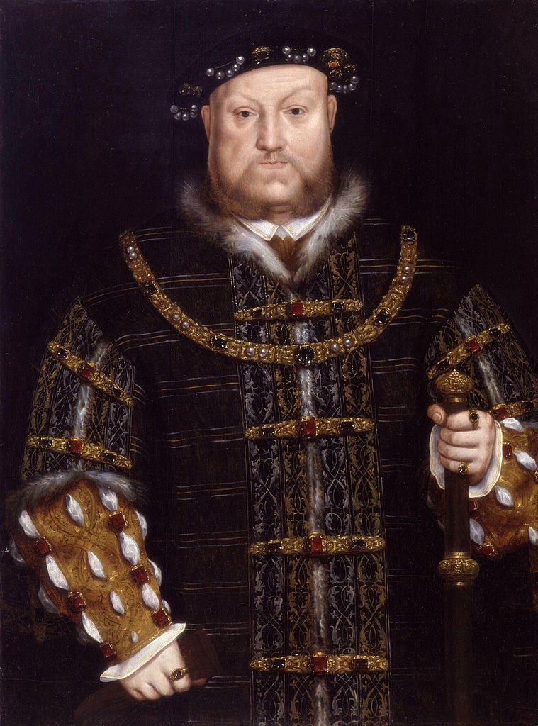 King Henry VIII of England, vintage artwork by Workshop of Hans Holbein the Younger, A3 (16x12") Poster Print