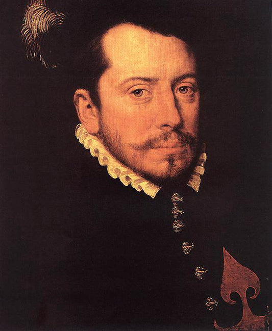 Knight of the Spanish St James Order, vintage artwork by Anthonis Mor, A3 (16x12") Poster Print