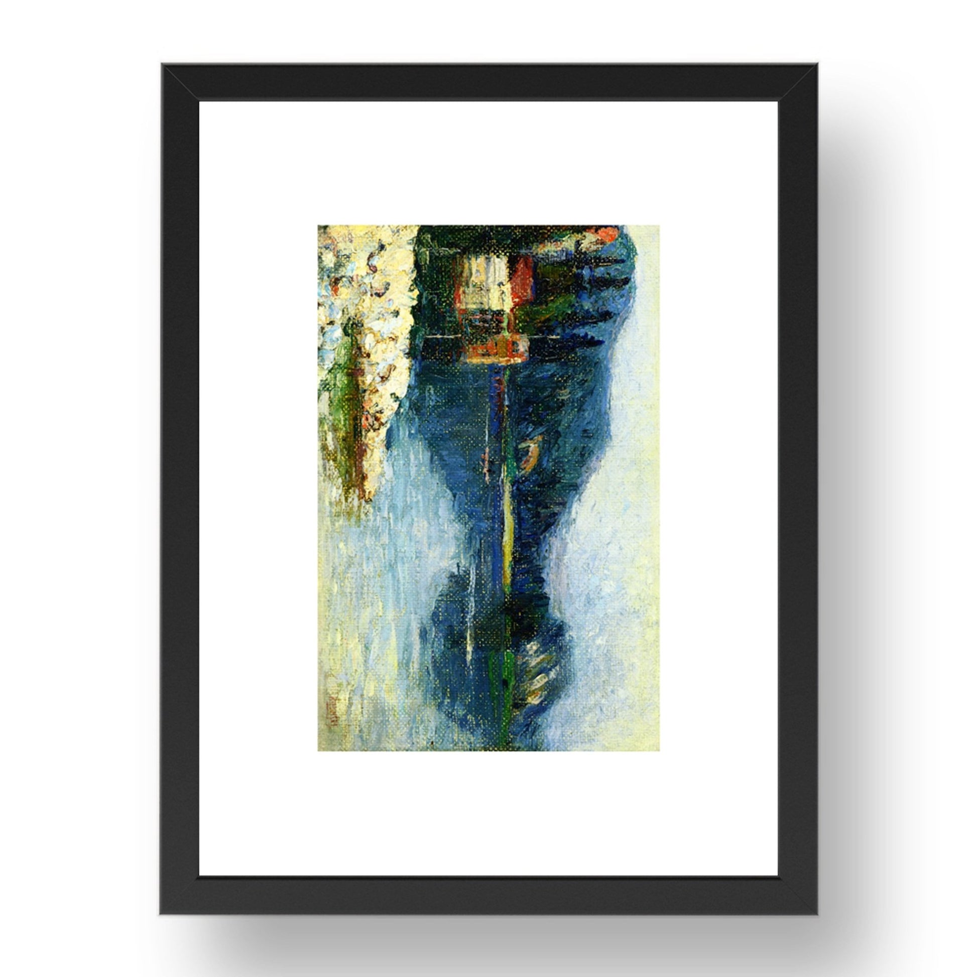 Kochel Lake, Fog 1902 A3+ by Wassily Kandinsky, 17x13" Frame