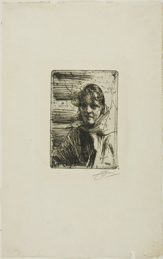 Kol Margit by  Anders Zorn, 23x16"( A2 size) Poster Print