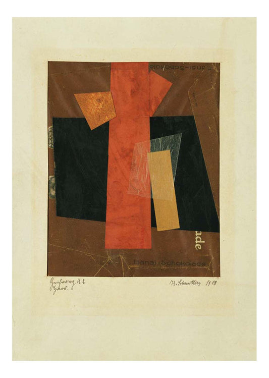 Kurt Schwitters - Drawing A2 Hansi, 16x12" (A3) Poster Print