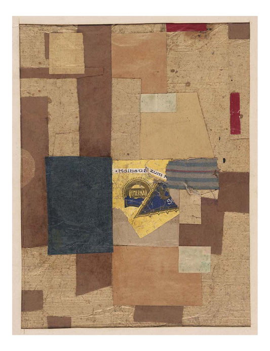 Kurt Schwitters - Mz 442, 16x12" (A3) Poster Print